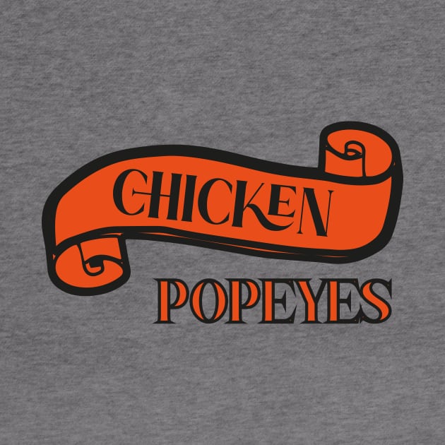 popeyes chicken by OussamaArt